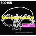 mask rhinestone pageant tiaras